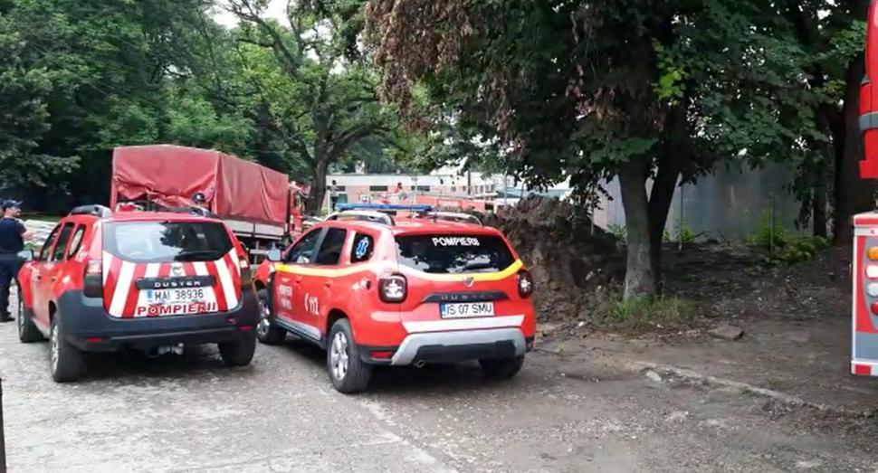 Incendiu la Spitalul Clinic de Urgență pentru Copii „Sfânta Maria” din Iași. S-a activat planul roşu de intervenţie 712905