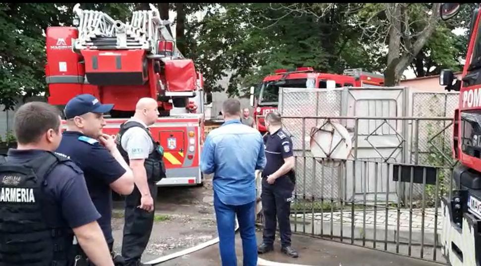 Incendiu la Spitalul Clinic de Urgență pentru Copii „Sfânta Maria” din Iași. S-a activat planul roşu de intervenţie 712906