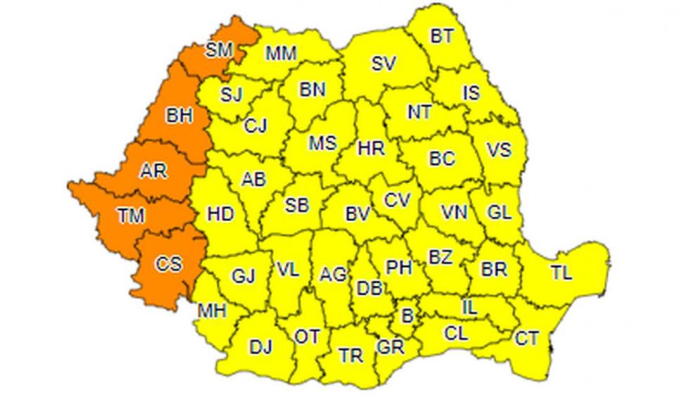 Cod portocaliu de caniculă. Temperaturile resimțite ajung până la 45 de grade Celsius 712947