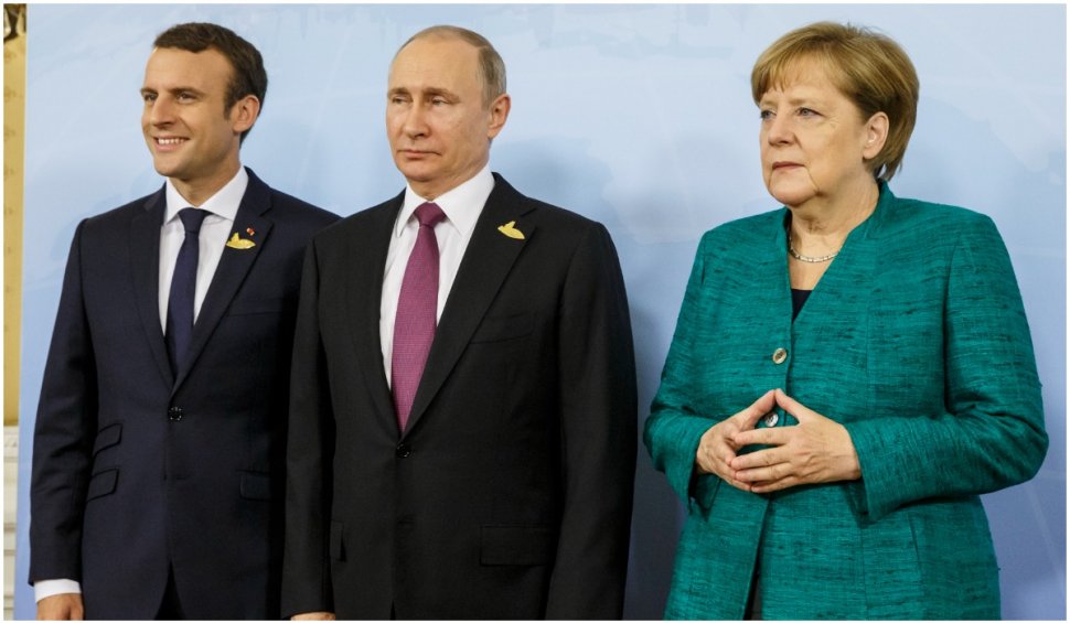 Franţa şi Germania discută posibilitatea unui summit UE cu preşedintele rus Vladimir Putin