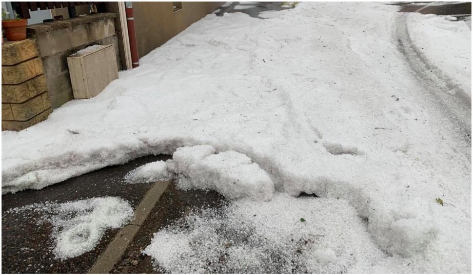 Noaptea de sînziene le aduce francezilor zăpezi de 15 centimetri 713115