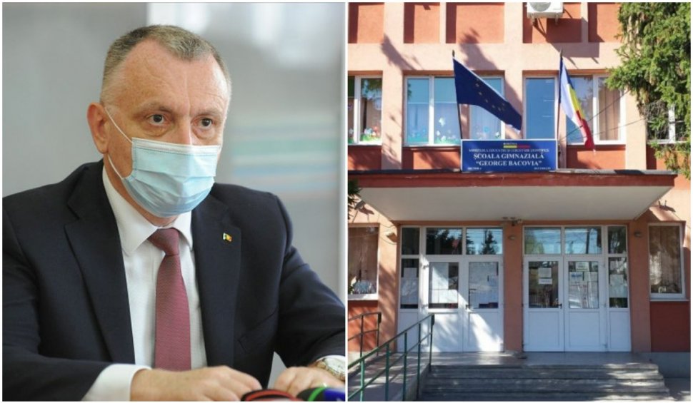Sorin Cîmpeanu a prezentat măsurile luate la Școala Gimnazială George Bacovia, acolo unde un elev s-a aruncat de la etaj