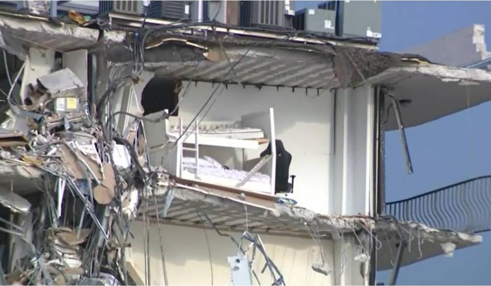 99 de americani sunt dați dispăruți după ce o clădire s-a prăbușit în Florida 713414