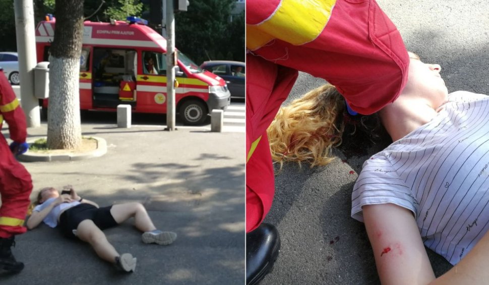 Tânără din București, spulberată pe trotuar de o trotinetă electrică