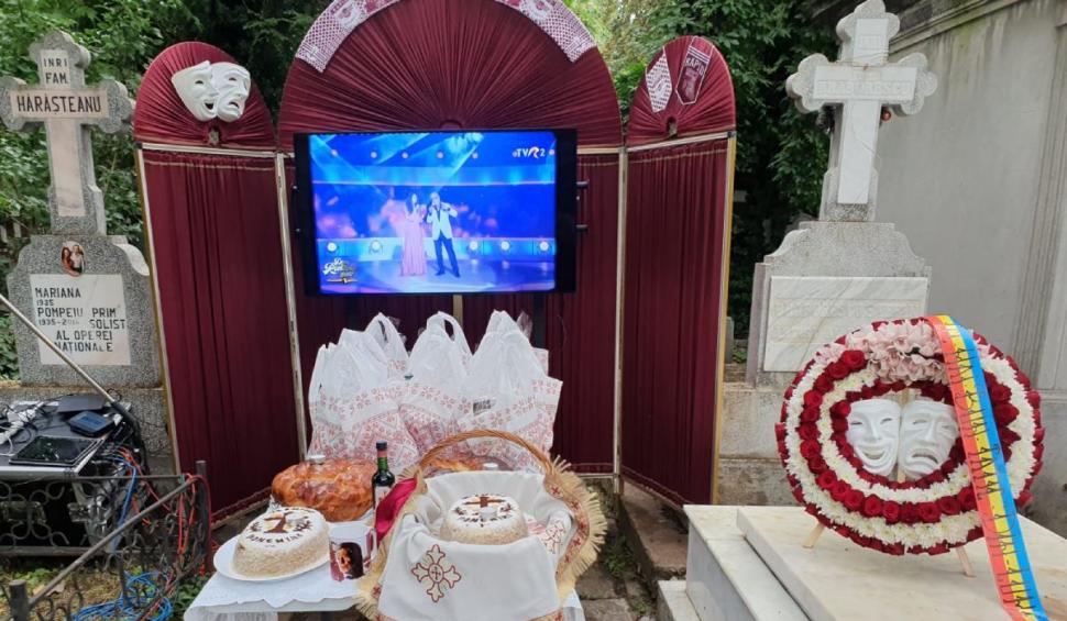 Momente emoționante la parastasul de 40 de zile al lui Ion Dichiseanu 713700