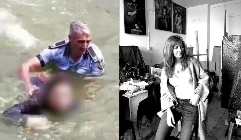 Primele declarații ale polițistului care a salvat-o de la înec pe tânăra din Iași: ”Am apucat-o de bust, de păr”