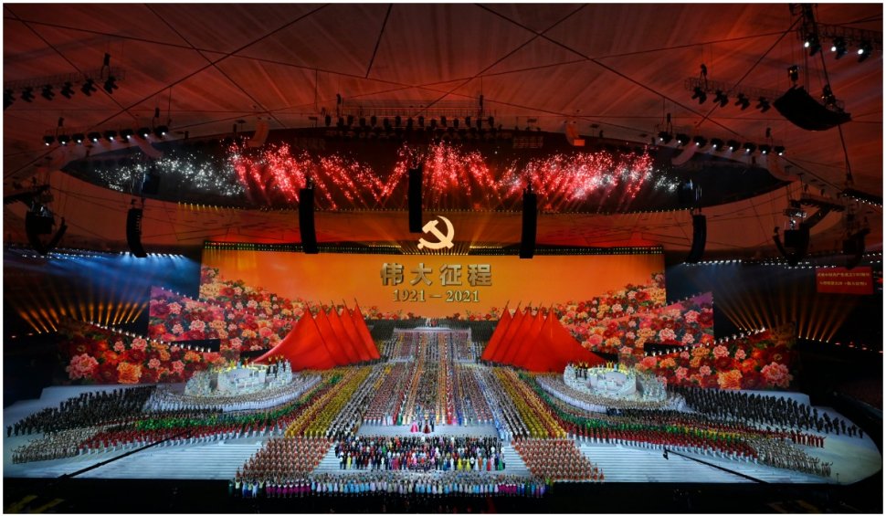 Partidul Comunist chinez şi-a sărbătorit centenarul cu artificii, de obicei interzise în Beijing