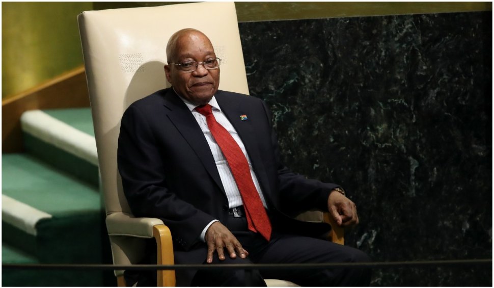 Fostul președinte sud-african Jacob Zuma a fost condamnat la 15 luni de închisoare