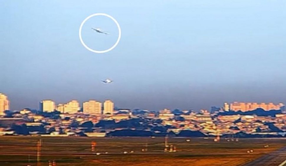 Imagini cu momentul în care un avion din R. Moldova a fost la un pas de ciocnire cu o altă aeronavă, în Brazilia
