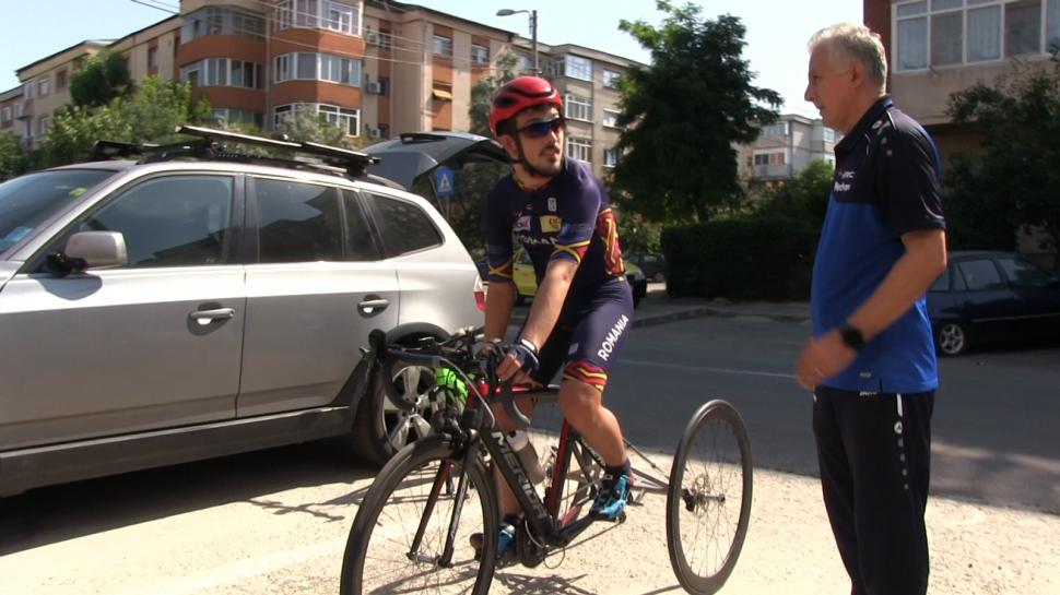 S-a născut cu pareză cerebrală dar a luptat până a ajuns campion mondial la ciclism 714395