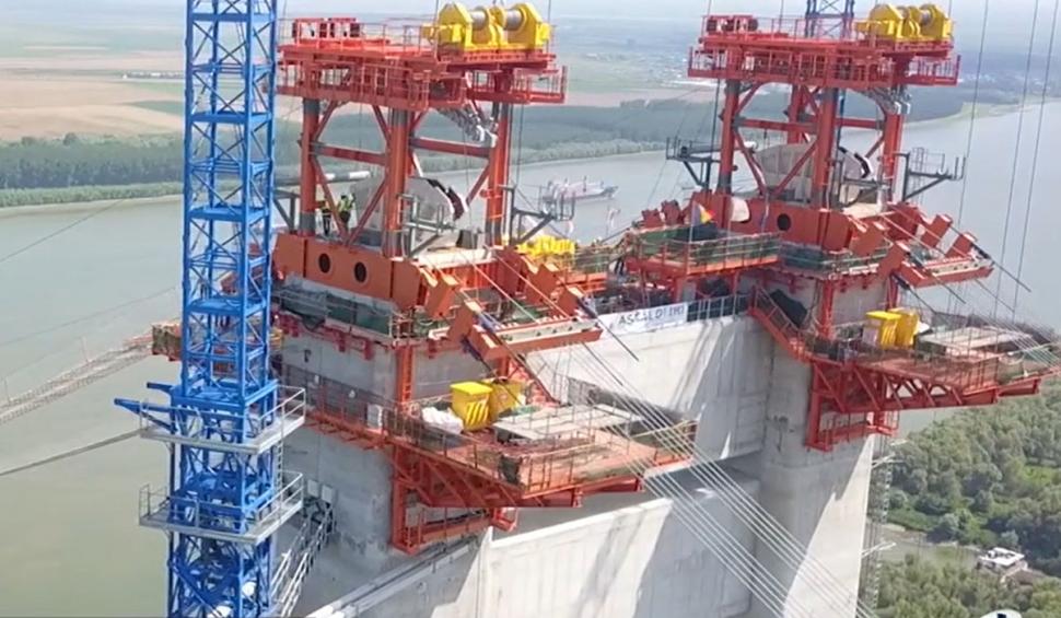 Cel mai lung pod din România şi al treilea din Europa va fi gata în 2023 714621