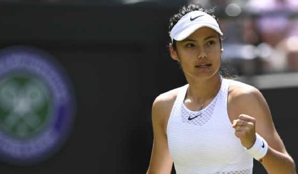 Emma Răducanu, surpriza turneului de la Wimbledon care a câştigat respectul britanicilor