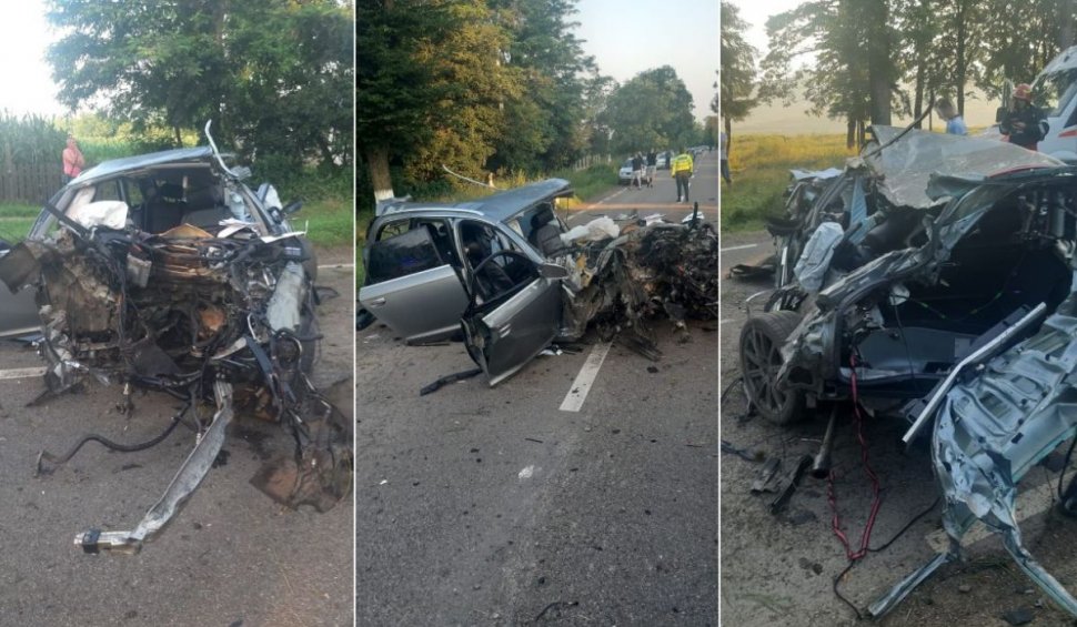 Doi tineri din Botoşani au murit într-un Audi cu volan pe dreapta, după ce au băut o sticlă de whisky