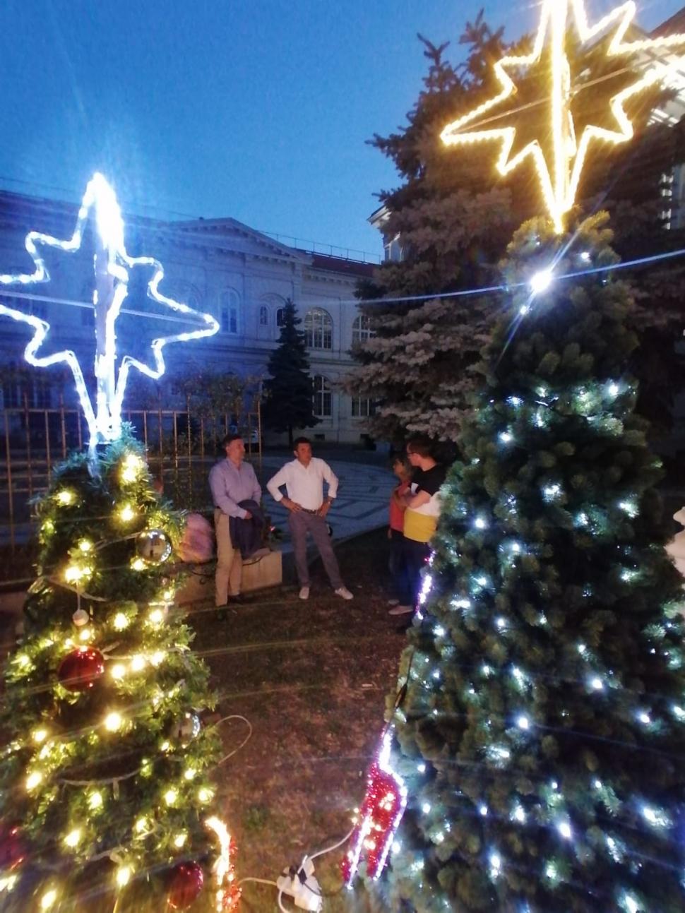 Primarul din Arad anunță, în luna lui Cuptor, că va cumpăra un brad de 20 de metri pentru Crăciun: "Ne pregătim!" 715417