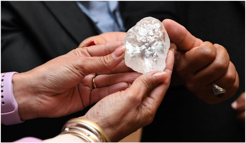 Un diamant uriaș a fost găsit în Botswana