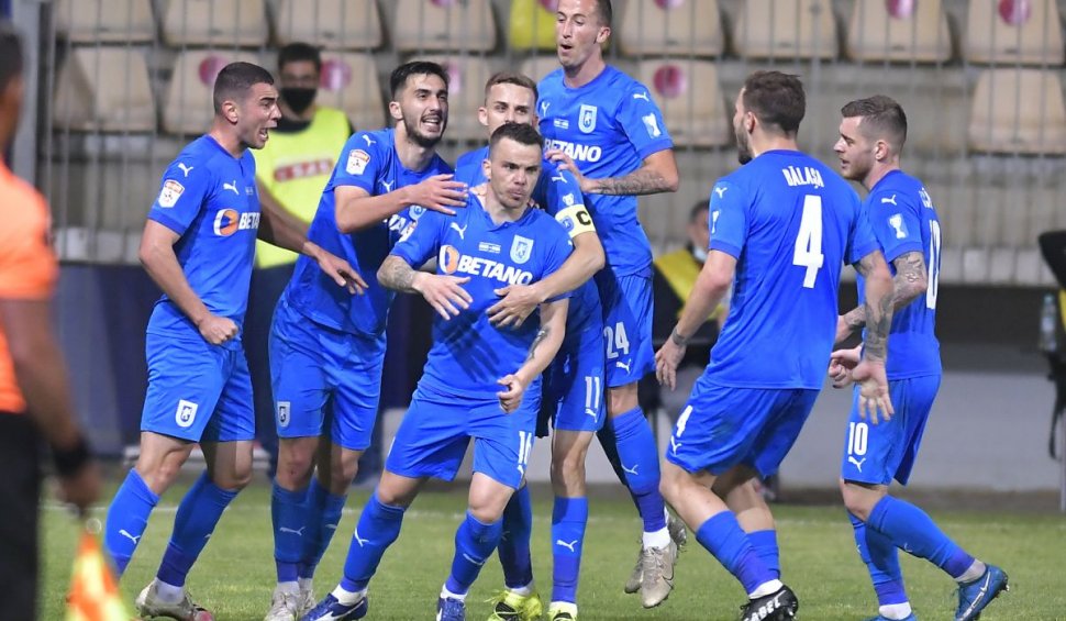 Universitatea Craiova a câştigat Supercupa României, după ce a învins CFR Cluj la penalty