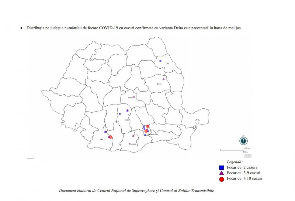 Bilanţul cazurilor cu varianta Delta în România: 87 de infectări şi 3 decese. Distribuţia pe judeţe 716290