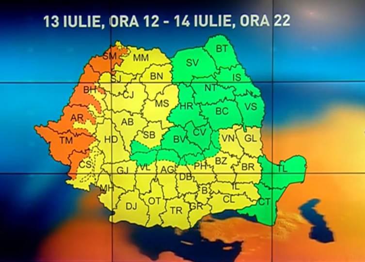 "Bestia Africană", cel mai mare val de caniculă şi praf saharian, a pătruns în țara noastră. România se sufocă la aproape 40 de grade la umbră 716530