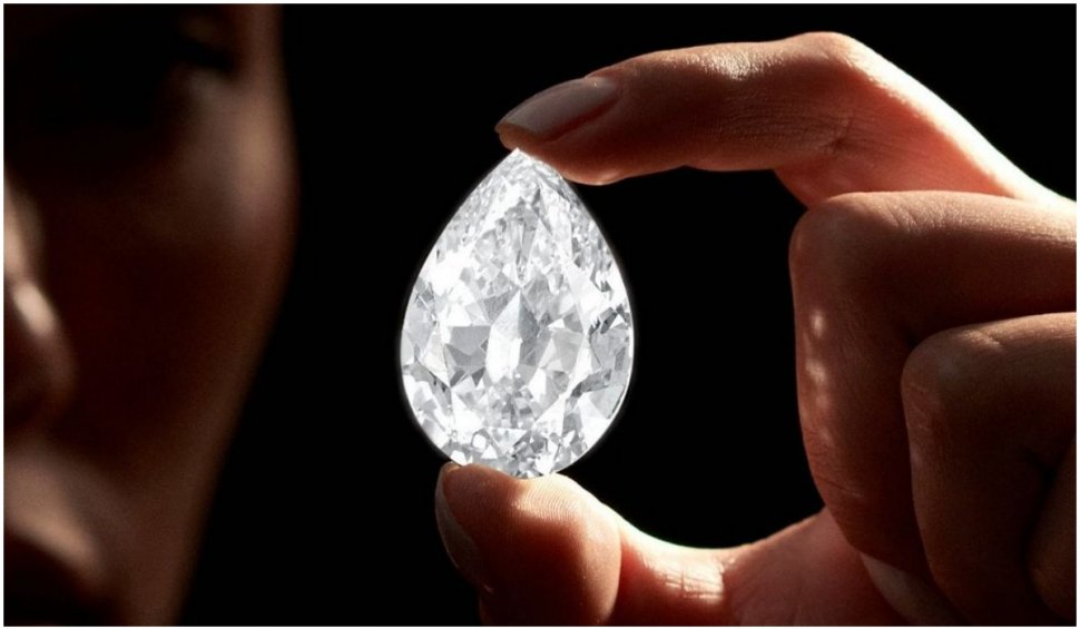 Un cumpărător misterios a plătit 12,3 milioane dolari pe un diamant de 101 carate, în criptomonedă