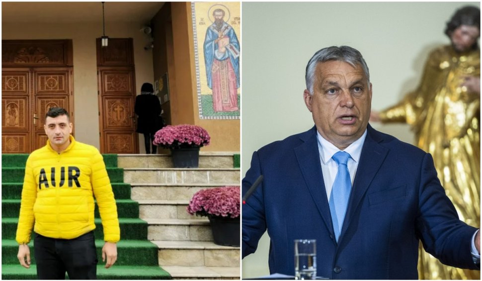 George Simion se compară singur cu premierul Ungariei: "Sunt Viktor Orban al României, pentru că AUR şi Fidesz au aceeaşi ideologie"