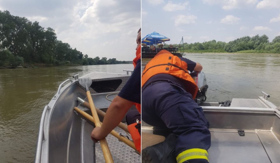 O femeie de 47 de ani din Arad s-a drogat și s-a aruncat în râul Mureș. ISU efectuează căutări
