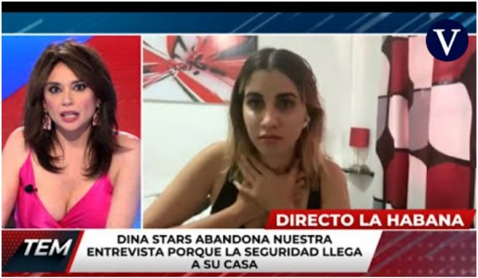 O youtuberiță din Cuba a fost arestată în timp ce dădea un interviu în direct 