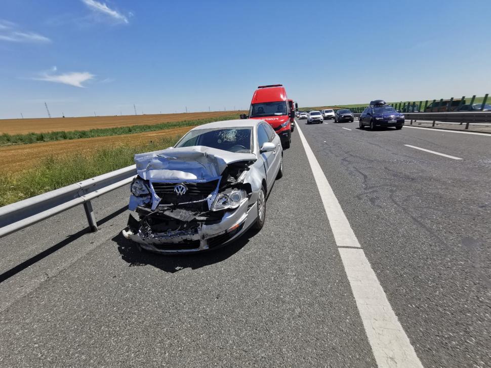 Încă un accident pe Autostrada Soarelui! Mai multe persoane au fost rănite 717121