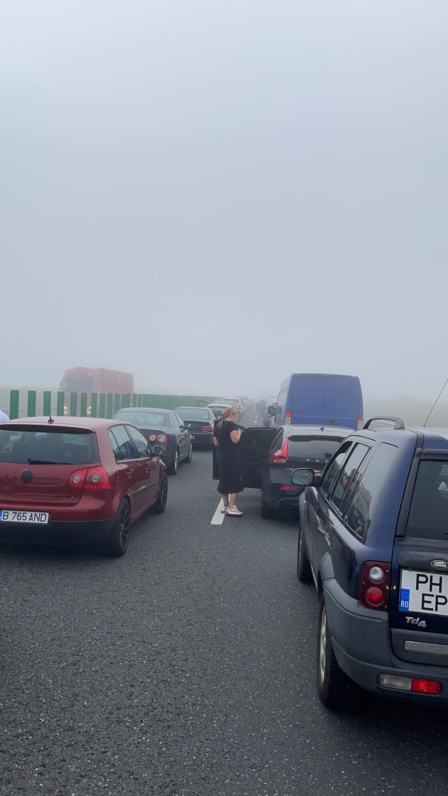 Accidente în lanț pe Autostrada Soarelui: Peste 50 de mașini implicate, 57 victime, planul roșu activat 717020