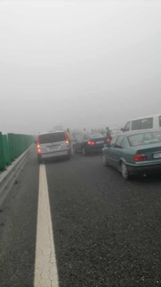 Accidente în lanț pe Autostrada Soarelui: Peste 50 de mașini implicate, 57 victime, planul roșu activat 717021