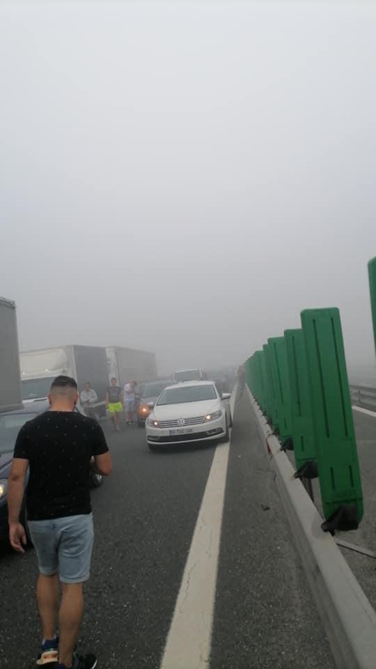 Accidente în lanț pe Autostrada Soarelui: Peste 50 de mașini implicate, 57 victime, planul roșu activat 717022