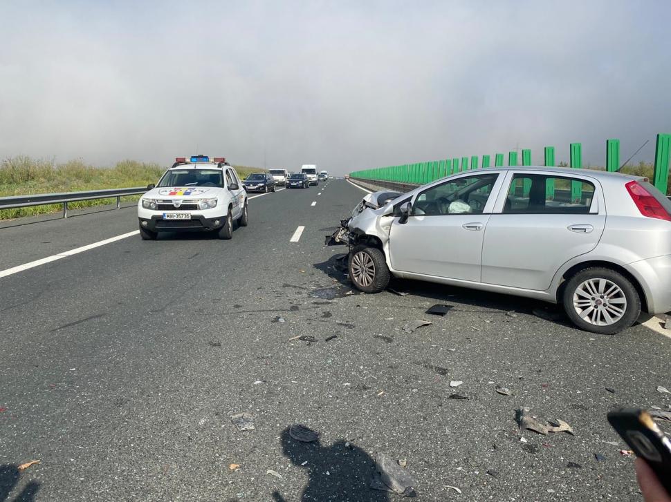 Accidente în lanț pe Autostrada Soarelui: Peste 50 de mașini implicate, 57 victime, planul roșu activat 717048