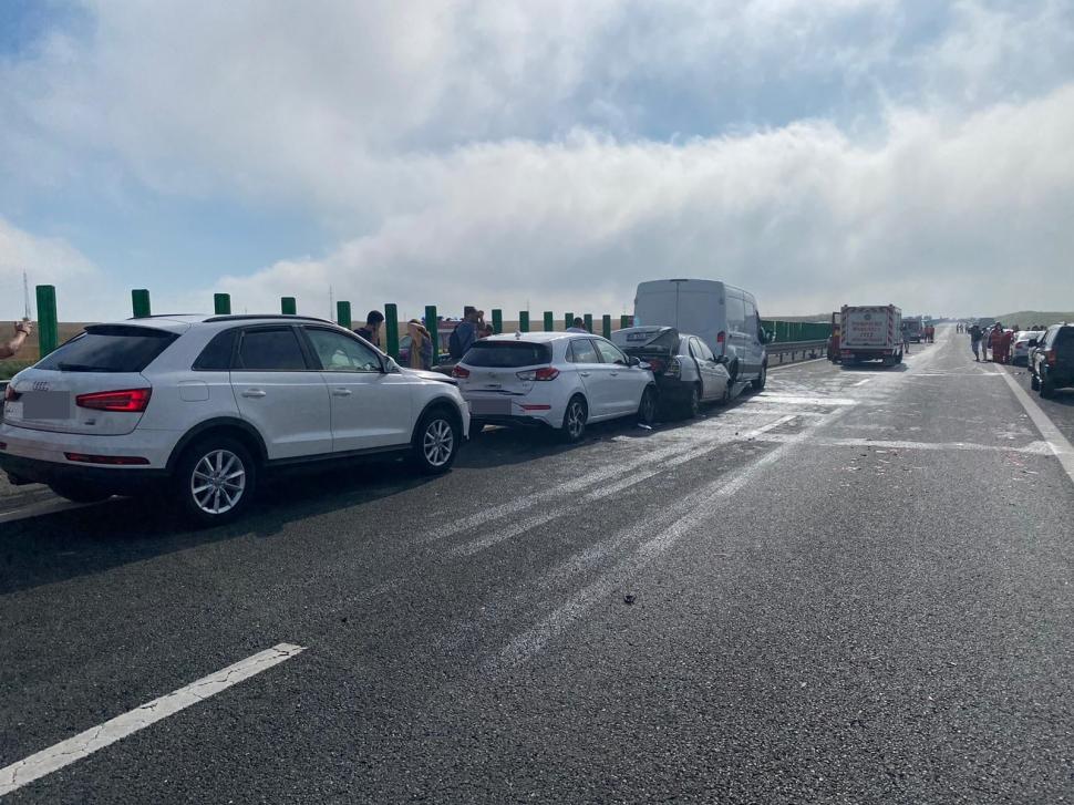 Accidente în lanț pe Autostrada Soarelui: Peste 50 de mașini implicate, 57 victime, planul roșu activat 717051