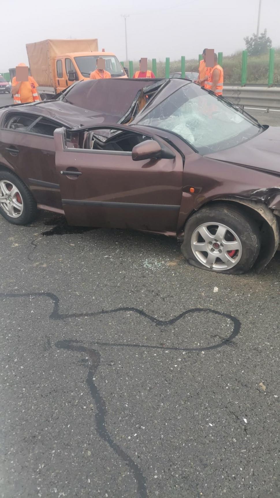 Accidente în lanț pe Autostrada Soarelui: Peste 50 de mașini implicate, 57 victime, planul roșu activat 717054