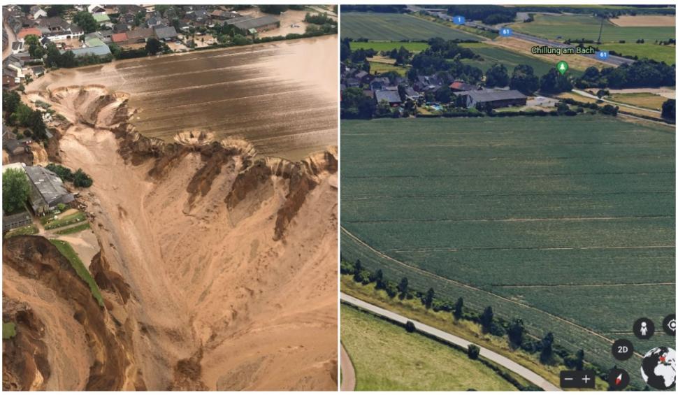 Alunecare masivă de teren în Germania devastată de inundații 717128