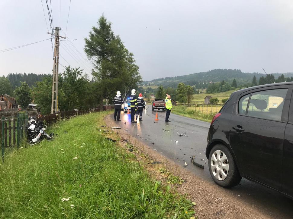 Cristian Predoi, un cunoscut motociclist din România, a murit într-un accident în Suceava 717179