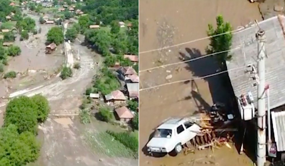Primarul din Ocoliș, comuna distrusă de viitură: ”Toate drumurile sunt blocate, suntem izolați”