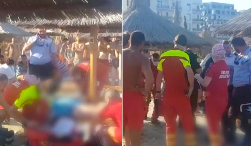 Cadavrul unui bărbat, adus de valuri la mal, în stațiunea 2 Mai