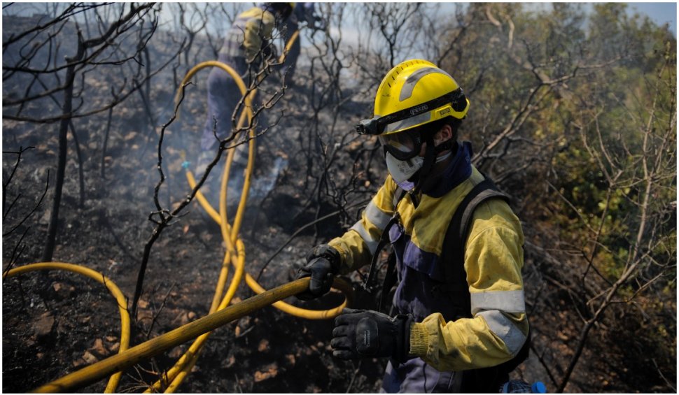 Spania şi Marea Britanie, lovite de incendii de vegetaţie