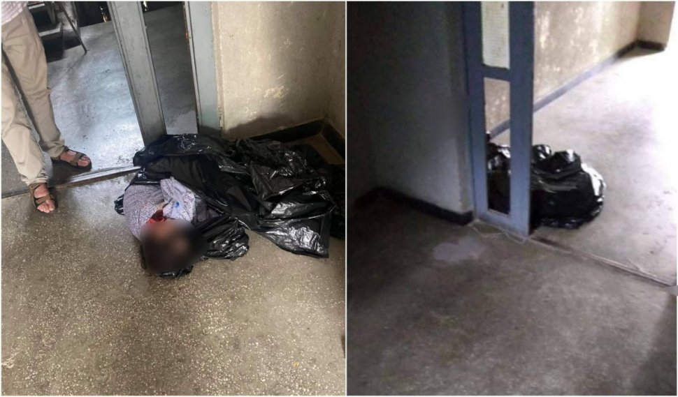 O mamă și-a băgat fiica de 40 de ani într-un sac de gunoi legat la gură și a lăsat-o la ușa blocului, în Suceava