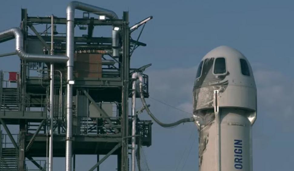 Jeff Bezos, în spațiu într-un zbor istoric. Racheta New Shepard s-a lansat cu succes din Texas și a revenit pe Pământ 717740