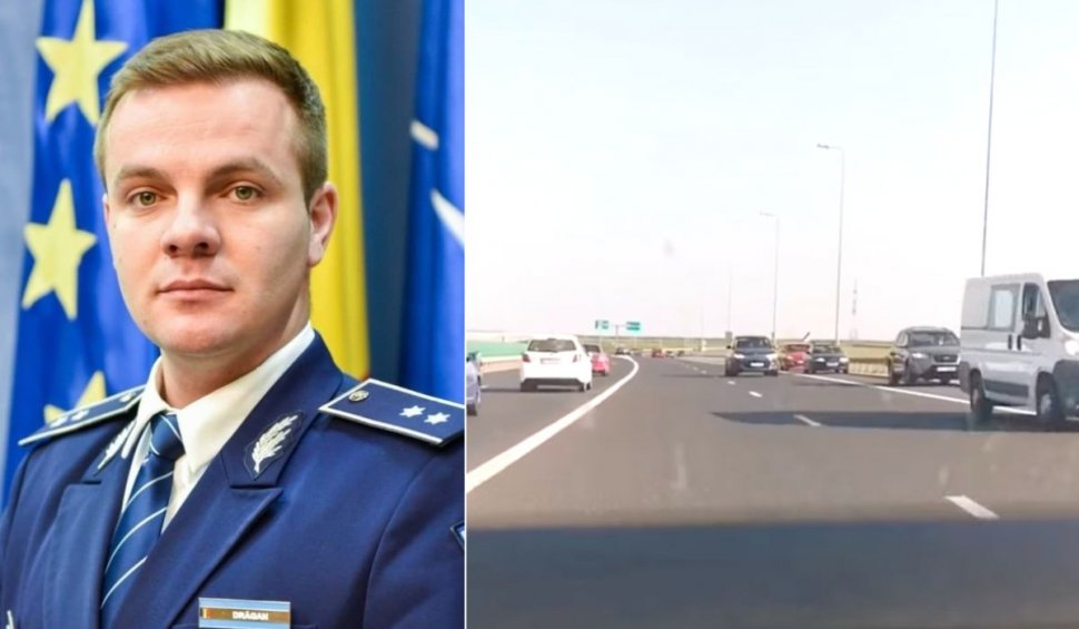 Purtător de cuvânt Poliția Română, despre mașinile de pe contrasens pe A2: ”Mai mulți șoferi au fost identificați”