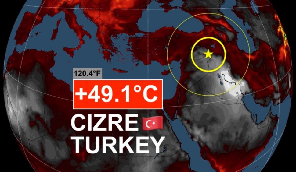 Turcia a înregistrat cea mai mare temperatură din istorie. Temperaturi record astăzi în mai multe părți ale lumii 717805