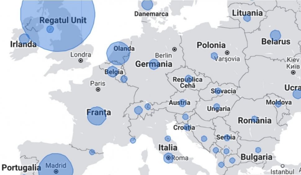 Cazurile Covid cresc accelerat în Europa. Țările cu cea mai mare incidență: Cipru, Marea Britanie şi Olanda