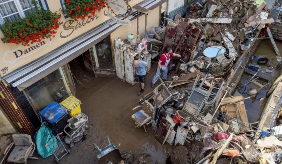 Peste 150 de persoane sunt date dispărute și este puțin probabil să fie găsite, în urma inundațiilor din Germania 718245