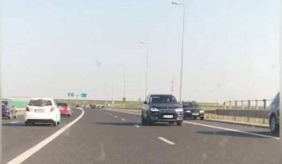 Un român, prins pe contrasens pe o autostradă din Ungaria. A fost la un pas să producă o tragedie