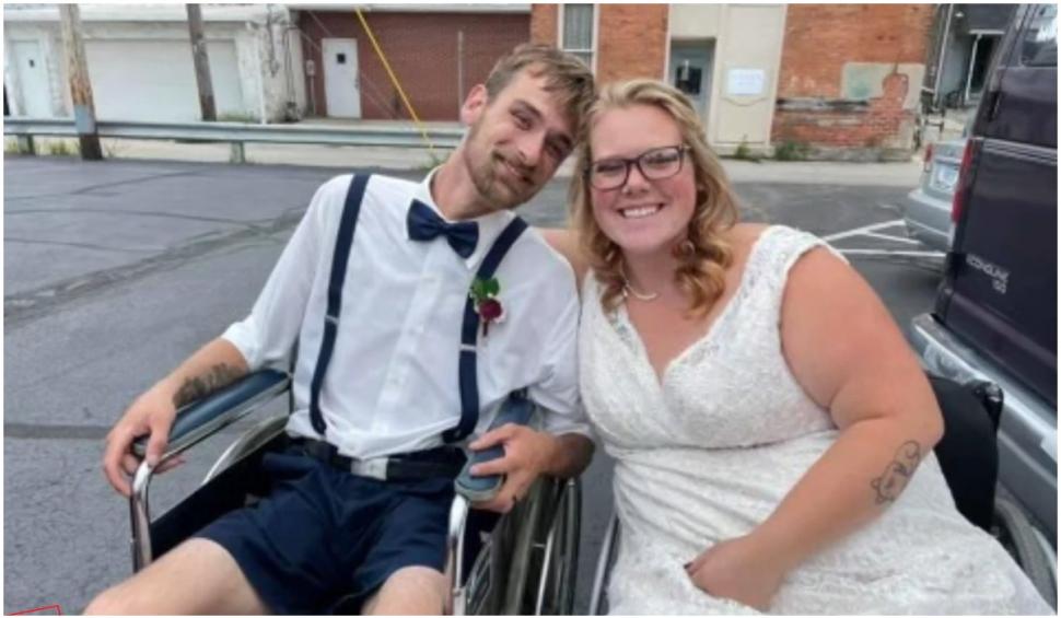 O viitoare mămică paralizată a realizat imposibilul și a mers în ziua nunții ei: ”Miracolele există!” 718351