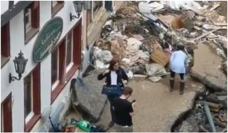 O jurnalistă din Germania a fost concediată după ce a minţit că a ajutat la curățarea orașului după inundații
