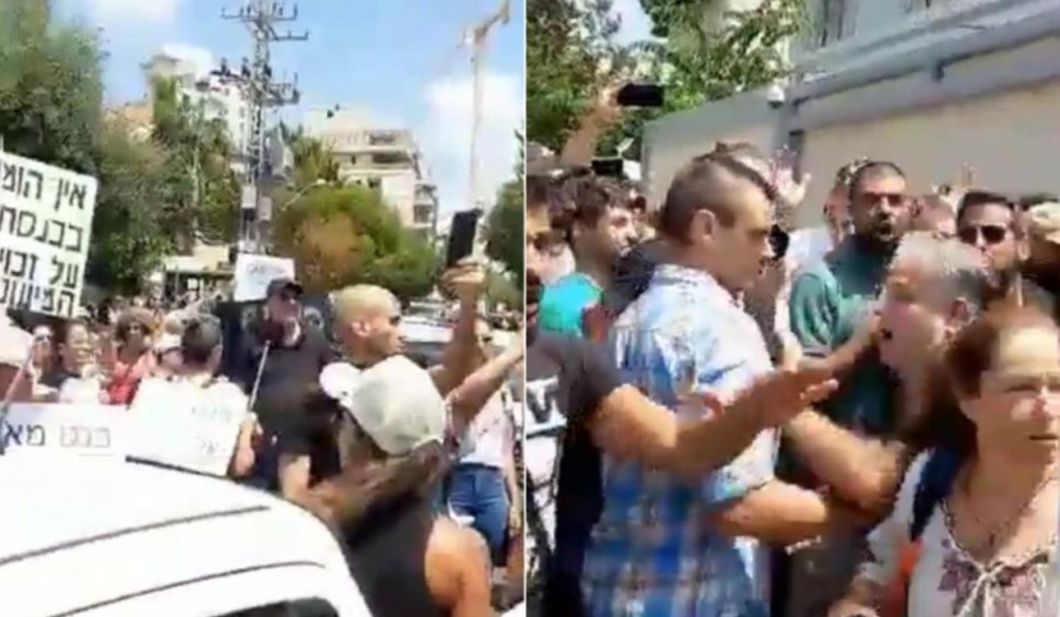 Proteste antivaccinare în faţa reşedinţei premierului Israelului, după ce Naftali Bennett i-a criticat dur pe israelienii nevaccinați