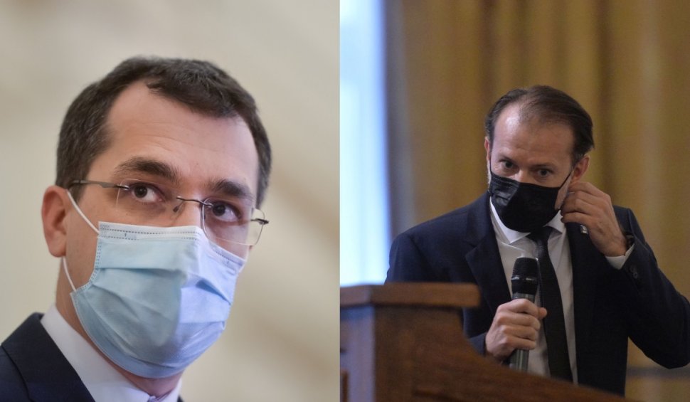 Vlad Voiculescu îl acuză pe Florin Cîțu că a deturnat resurse publice de la campania de vaccinare