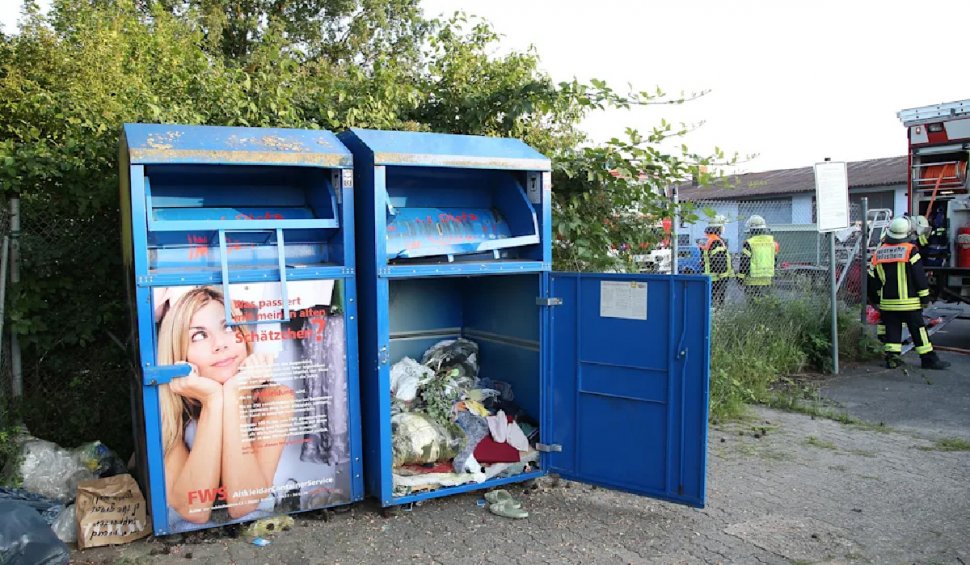 Tânără româncă găsită fără viaţă, cu capul prins în containerul de haine uzate în Germania